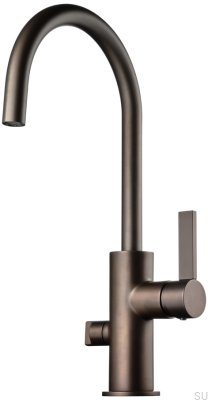 Kitchen faucet with dishwasher valve ARM184 Brass Brown