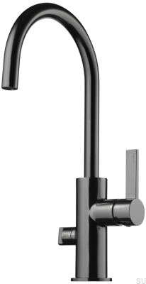 Kitchen faucet with dishwasher valve ARM184 Brass Black Chrome Brushed