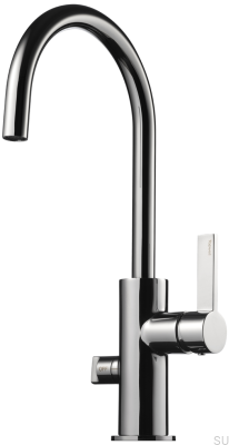Kitchen faucet with dishwasher valve ARM184 Brass Silver Chrome