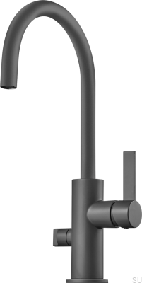 Kitchen faucet with dishwasher valve ARM184 Brass Graphite