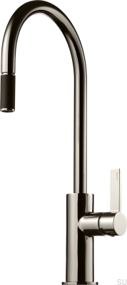 ARM185 Brass Black Platinum Kitchen Faucet