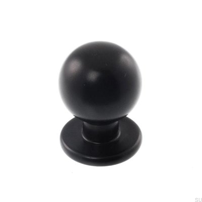Furniture Knob 1349 20 Metal Black
