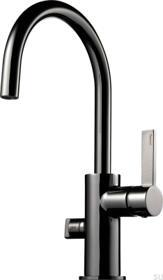 Kitchen faucet with dishwasher valve ARM384 Brass Black Chrome
