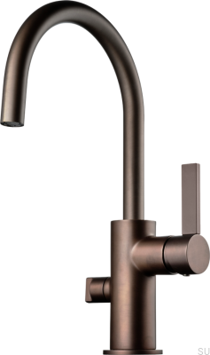 Kitchen faucet with dishwasher valve ARM384 Brass Brown