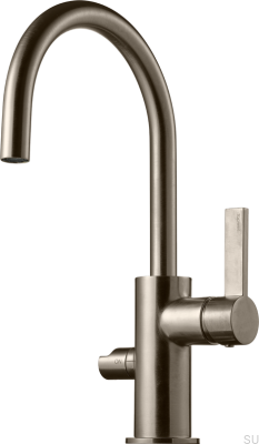 Kitchen faucet with dishwasher valve ARM384 Brass Nickel-plated Brushed