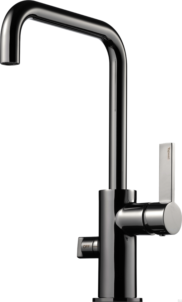 9426308--Bateria-kuchenna-z-zaworem-do-zmywarki-ARM584-Mosiężna-Czarna-Chromowana-Tapwell-Skandynawskie-Uchwyty_1