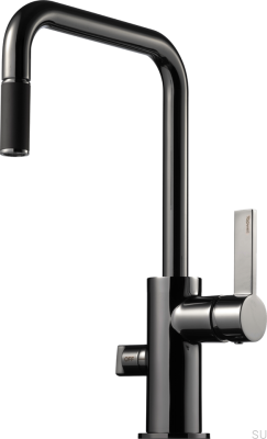 ARM587 Brass Black Chrome Kitchen Faucet