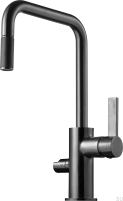 ARM587 Brass Black Brushed Chrome Kitchen Faucet