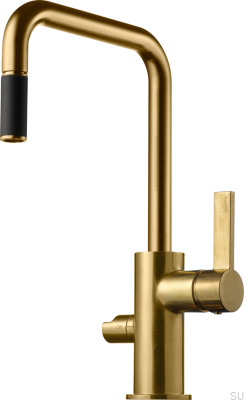 ARM587 Kitchen Faucet Brass Honey Gold Brushed