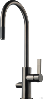 Kitchen faucet with dishwasher valve ARM885 Brass Black Chrome Brushed