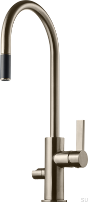 Kitchen faucet with dishwasher valve ARM885 Brass Nickel-plated Brushed