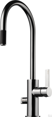 Kitchen faucet with dishwasher valve ARM885 Brass Silver Chrome