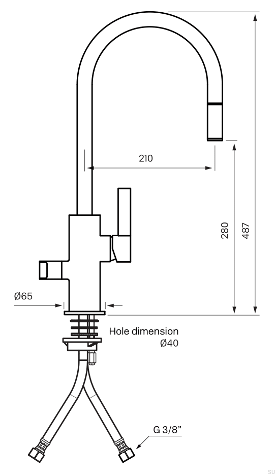9423515--Bateria-kuchenna-z-zaworem-do-zmywarki-ARM885-Miedziana-Szczotkowana-Nielakierowana-Tapwell-Skandynawskie-Uchwyty_2