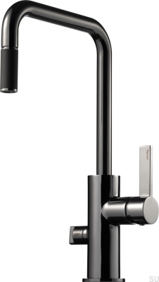 Kitchen faucet with dishwasher valve ARM887 Brass Black Chrome