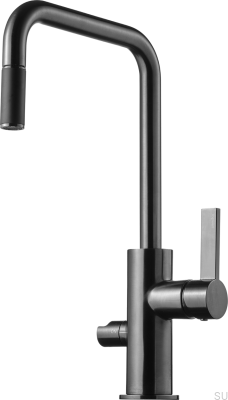 Kitchen faucet with dishwasher valve ARM887 Brass Black Chrome Brushed