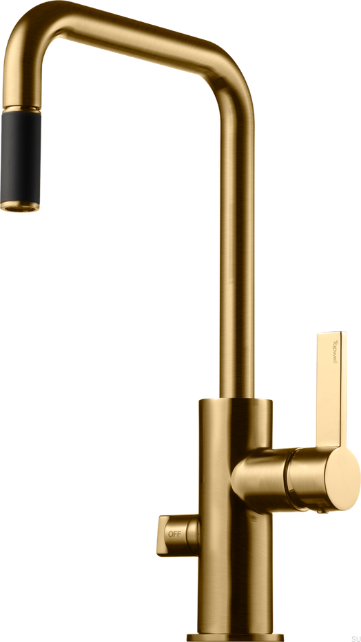 9424267--Bateria-kuchenna-z-zaworem-do-zmywarki-ARM887-Mosiężna-Miodowe-Złoto-Szczotkowane-Tapwell-Skandynawskie-Uchwyty_1