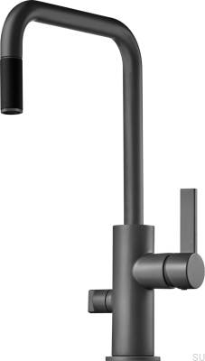 Kitchen faucet with dishwasher valve ARM887 Brass Graphite