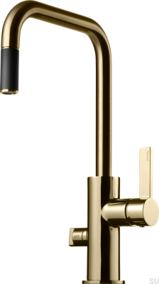 Kitchen faucet with dishwasher valve ARM887 Brass Honey Gold