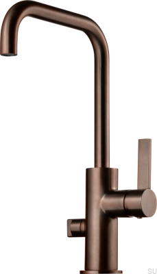 Kitchen faucet with dishwasher valve ARM984 Brass Brown