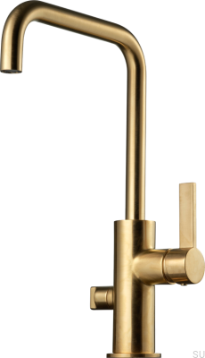 Kitchen faucet with dishwasher valve ARM984 Brass Honey Gold Brushed