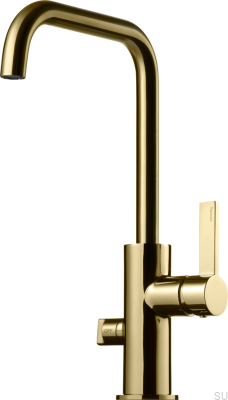 Kitchen faucet with dishwasher valve ARM984 Brass Honey Gold