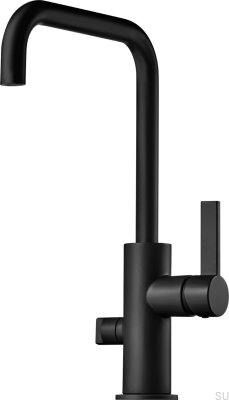 Kitchen faucet with dishwasher valve ARM984 Brass Matte Black