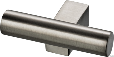 T-Bar Bar055 furniture knob, brass, brushed nickel