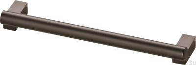 Bar173 160 Brass Brown Elongated Furniture Handle