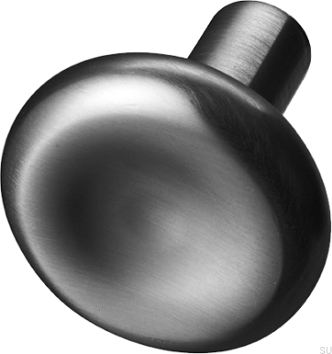 Bean 30 Furniture Knob Brass Black Chrome Brushed