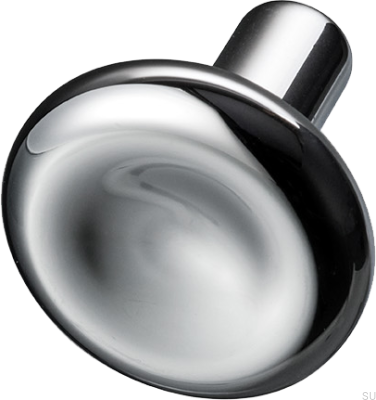 Bean 30 furniture knob, brass, silver, chrome