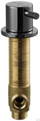 Dishwasher Shut-Off Valve BI284 Brass Black Chrome