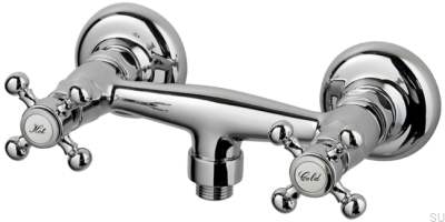 FBLV168 Brass Silver Chrome Shower Faucet