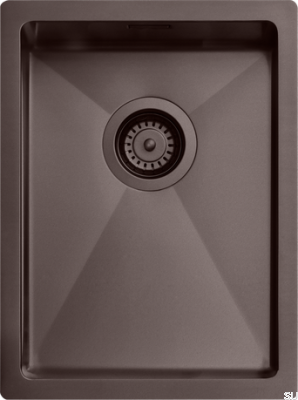 Kitchen sink 3040 Steel Brown PVD