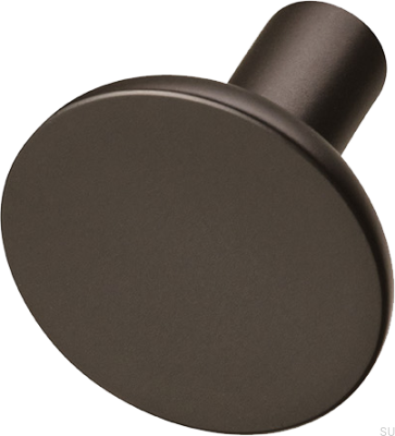 Pastille 30 furniture knob, brass, brown