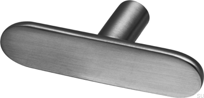 T-Bar Pastille 60 furniture knob, brass, black, brushed chrome