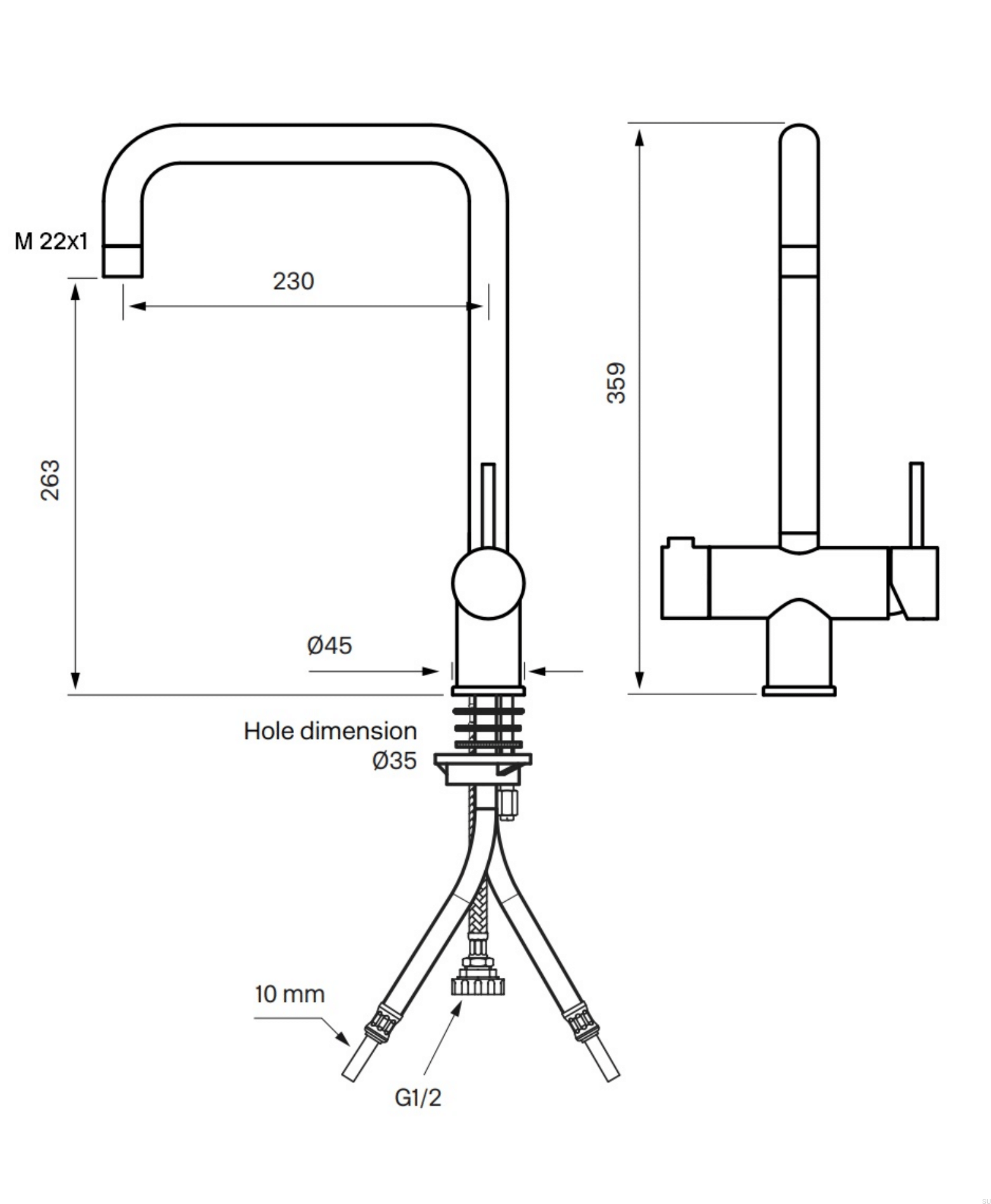 9423453--Bateria-kuchenna-z-zaworem-do-zmywarki-SK-New-984-Mosiężna-Srebrna-Chromowana-Tapwell-Skandynawskie-Uchwyty_2