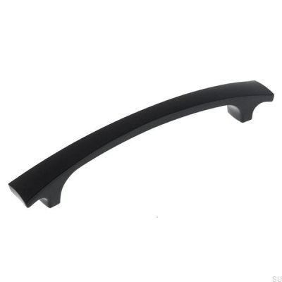 Elongated furniture handle 1300 Metal black