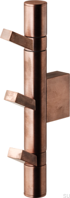 Towel rack TA263 Brushed Copper Unlacquered