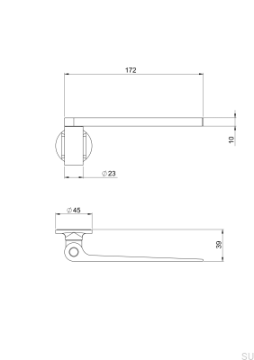 TA300 Steel Dish Towel Holder