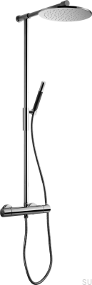 TVM300 Shower Set Brass Silver Chrome