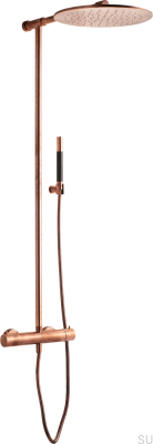 TVM300 Shower Set Brushed Copper Unpainted