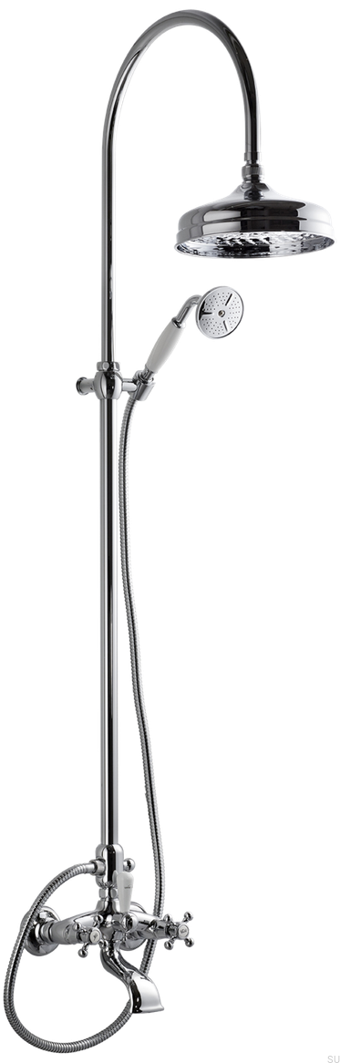 9418074--Zestaw-prysznicowy-Classic-z-wylewką-wannową-XCOL022-Mosiężny-Srebrny-Chromowany-Tapwell-Skandynawskie-Uchwyty_1