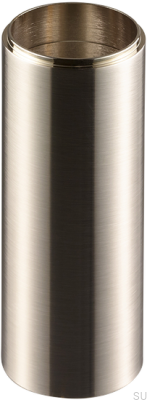 Extension for XPRO400 washbasin tap, brass, nickel-plated, brushed