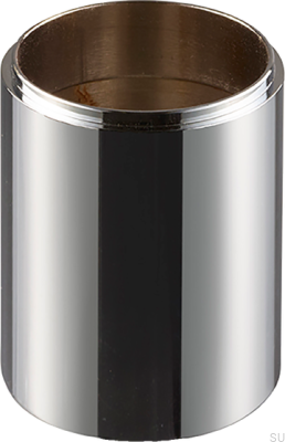 Extension for XPRO500 washbasin tap, brass, silver, chrome