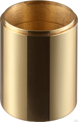 Extension for XPRO500 washbasin tap, Polished Brass, Unvarnished