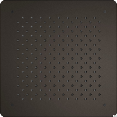 Square concealed rain shower head 400 ZSOF097 Brass Brown