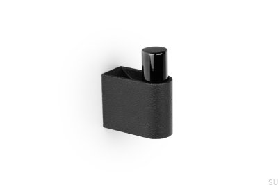 Casey 23 Wall Hanger Aluminum Black Titanium Polished Eco