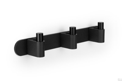 Casey Rack 340 Wall Hanger Aluminum Matte Black