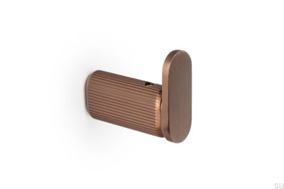 Brooklyn 15 Wall Hanger Aluminum Brown Brushed