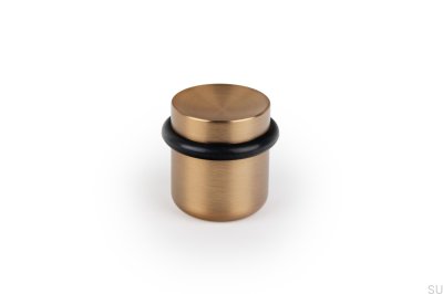 Luv 36 Floor Door Stopper Metal Gold Cava Brushed